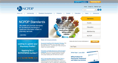 Desktop Screenshot of ncpdp.org